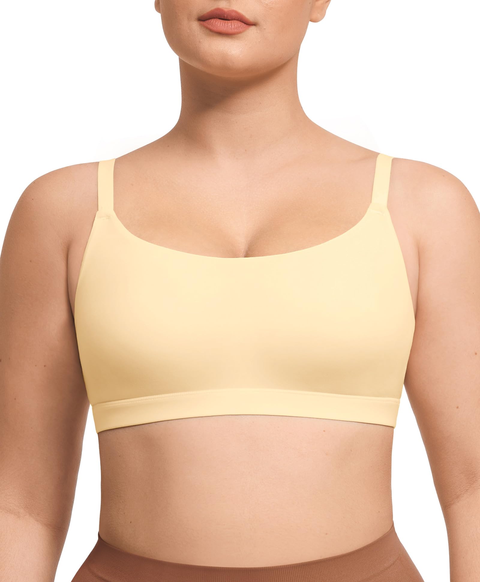 Lover-Beauty Seamless Bra for Women No Underwire Full Coverage Bras Wireless Comfortable Everyday Bra