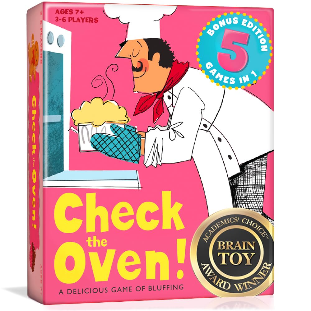 Melon Rind Check The Oven, Math Game for Kids Ages 7+, for Adding to 12 in Various Ways, Educational Fun Card Game to Develop Math Skills with Confidence, for 3-6 Players, Perfect Family Fun