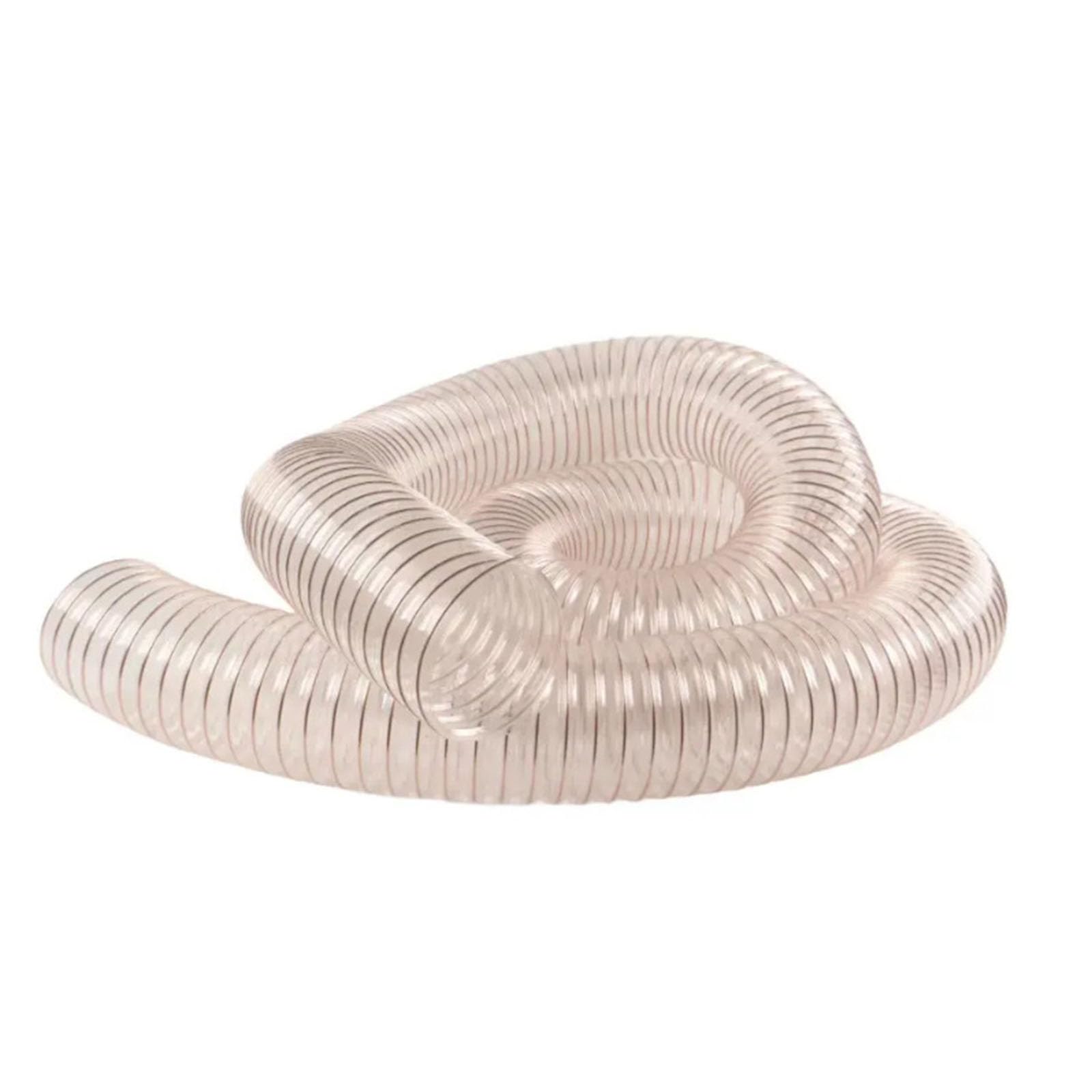 PU Polyurethane Ducting, Flexible Ducting PU Hose Dust & Fume Extraction, Woodworking Ventilation, 1M Long(ID 500mm)