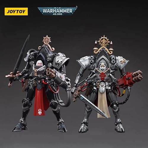 Miniatura 5 de JoyToy 118 Warhammer 40,000 Action Mecha Adepta Sororitas Paragon Warsuit Sister AC (juego de 2 figuras) Modelo de colección
