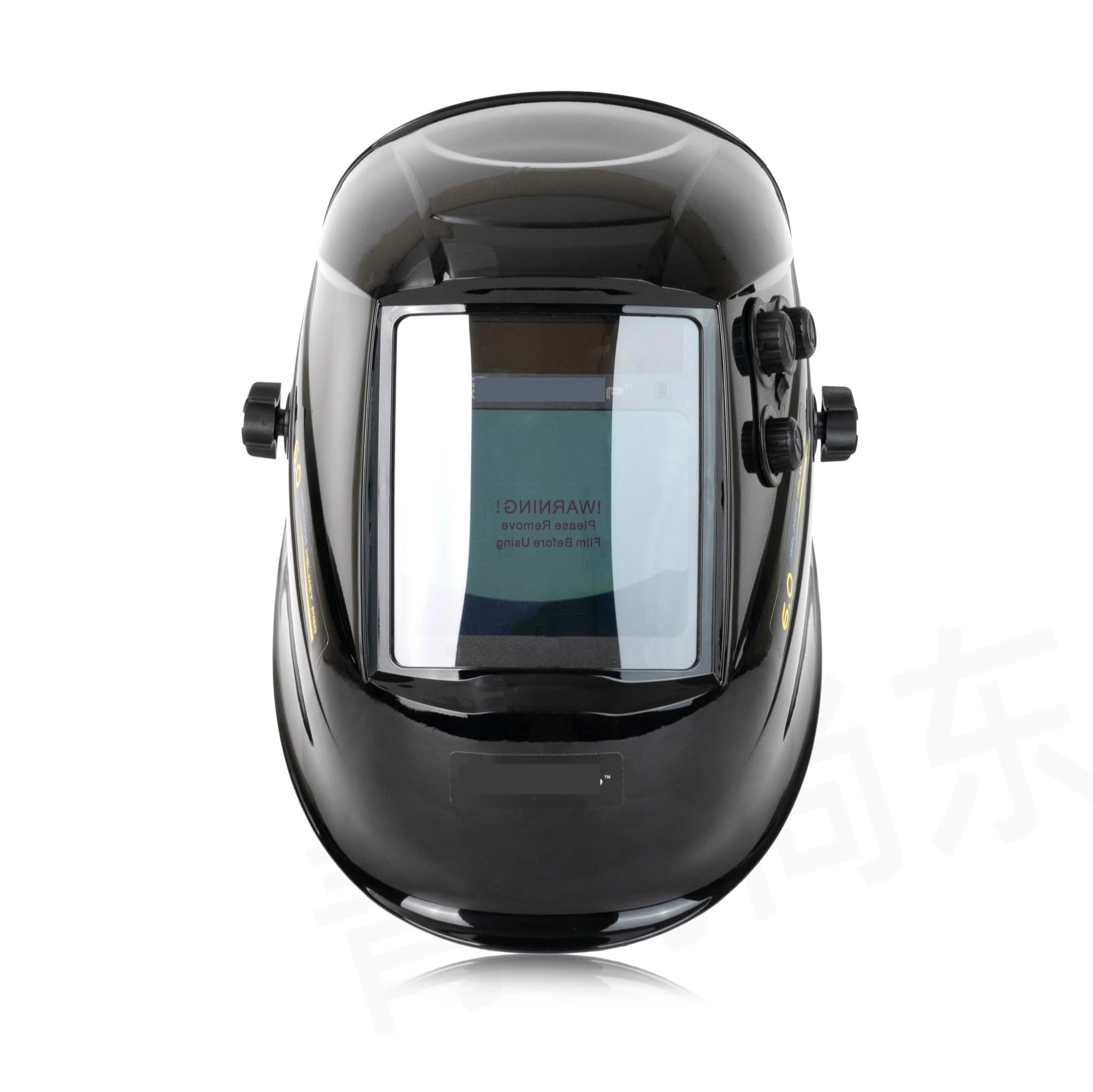 Careta Soldar Automatica,Casco de Soldadura Máscara de soldadura 1/1/1/1 Casco con oscurecimiento automático 100x97 mm Vista amplia Color verdadero 4 sensores for máquina soldadora(UN6K100x60mm1112)