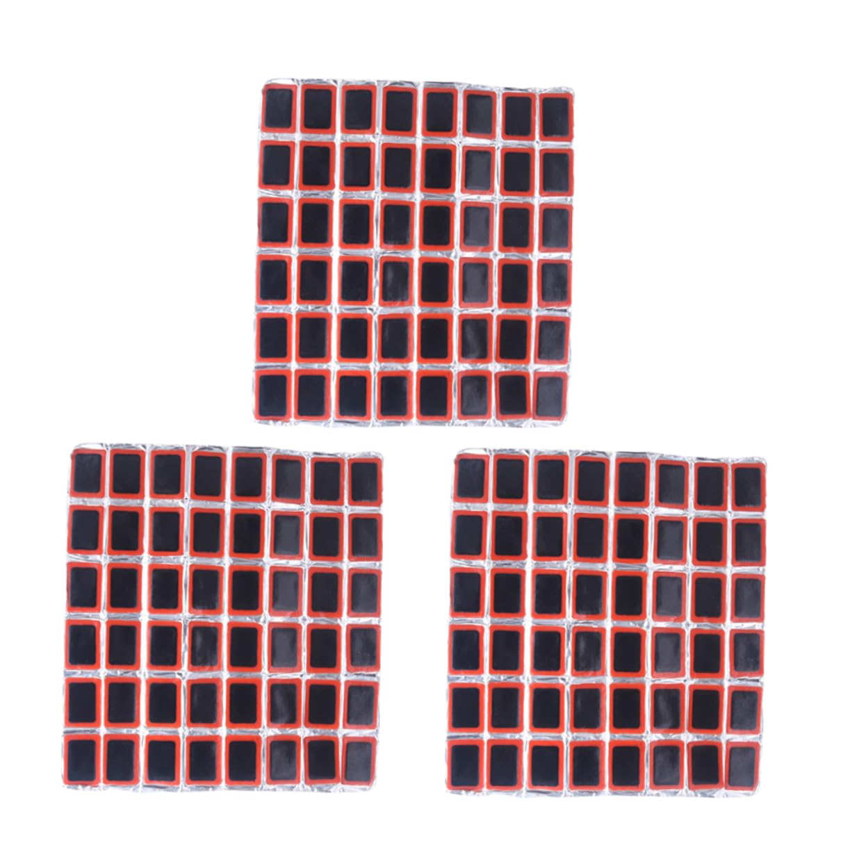 GOOHOCHY Repair Kit for Bike 48 Pieces of Patches Rubber Bike Tire Patch Small Hole Tire Repair Waterproof