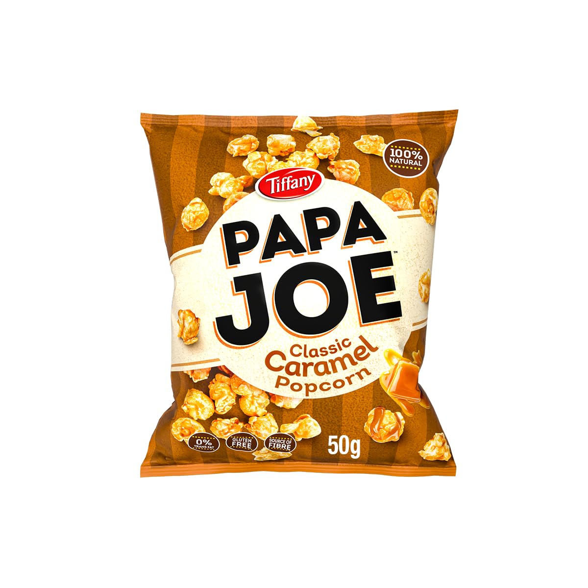 Tiffany Papa Joe Classic Caramel Popcorn 50 gm