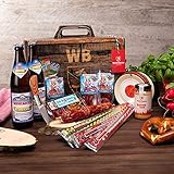 ✔️ Leckere Salami Snacks inklusive Taschenmesser und Brotzeitbrett