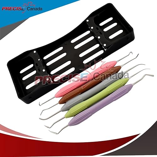 Miniatura 3 de Kit de instrumentos de llenado compuesto dental de silicona 5pcs Herramientas DN-2285