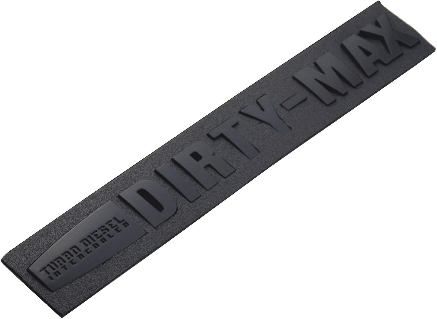 Chrome/Black Aimoll 1Pcs Turbo Diesel INTERCOOLED Dirty MAX Duramax