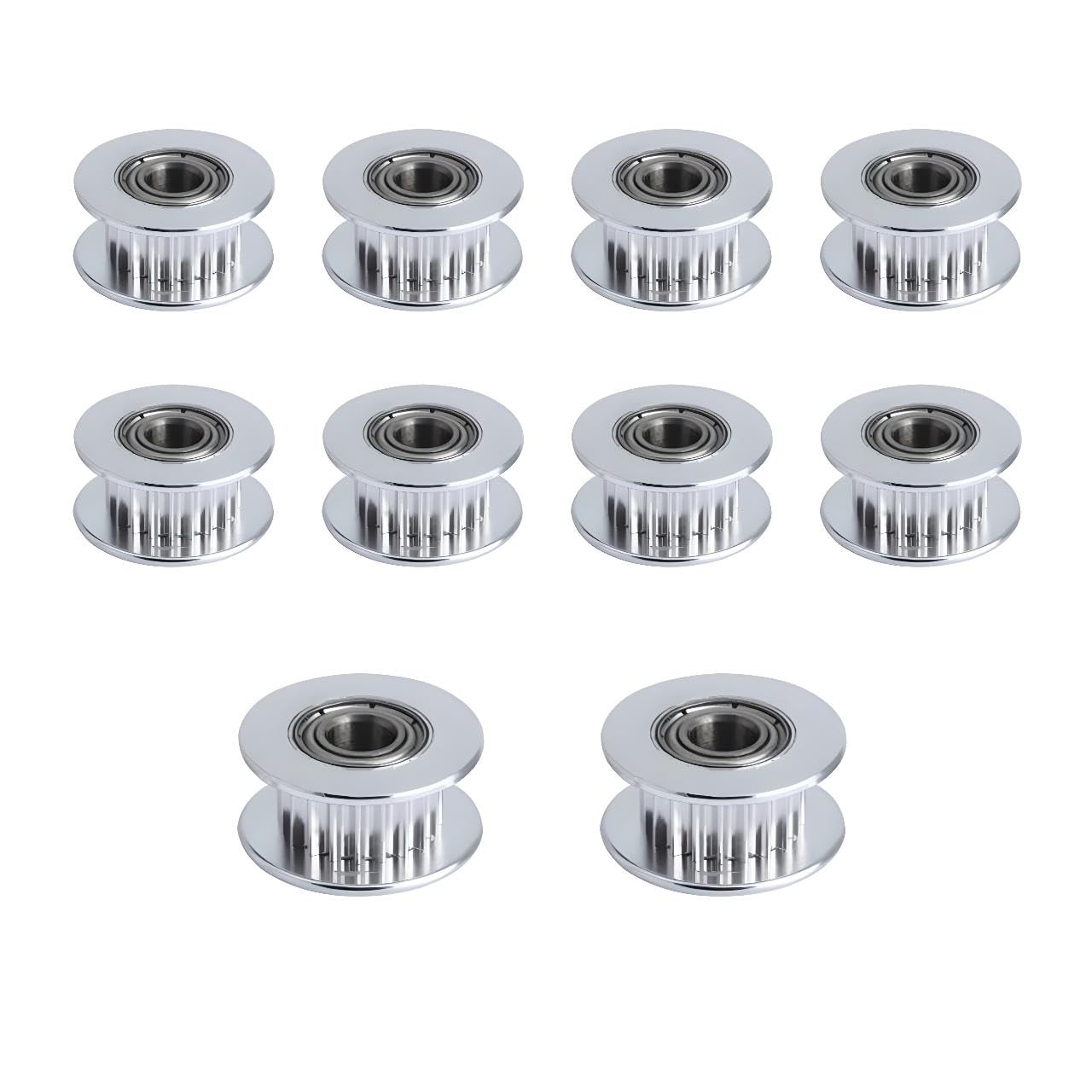GT2 Zahnriemen Set GT2 Zahnriemenrad Set – 20/40/60/80 Zähne, Bohrung 5/8 Mm, Riemenbreite 6 Mm, Für 3D-Drucker & CNC, Aluminium GT2 Zahnriemen Set GT2 Zahnriemenrad Set – 20/40/60/80 Zähne, Bohrung 5/8 Mm, Riemenbreite 6 Mm, Für 3D-Drucker & CNC, Aluminium