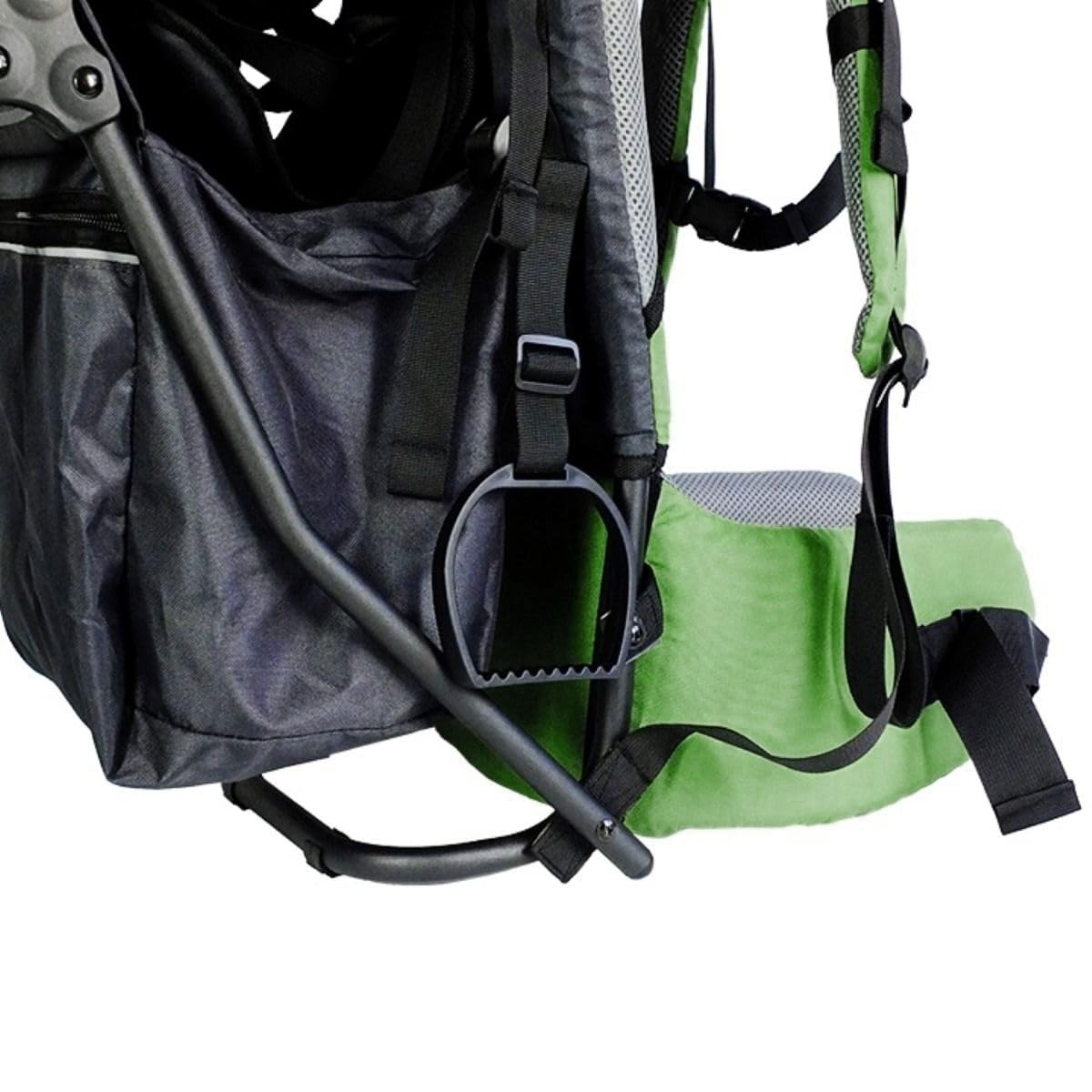 Lil' Boss Mochila Portabebés de Senderismo FASports, Ergonómica para Niños de 20–25 kg, con Techo para Lluvia y Sol, 50 x 38 x 90 cm