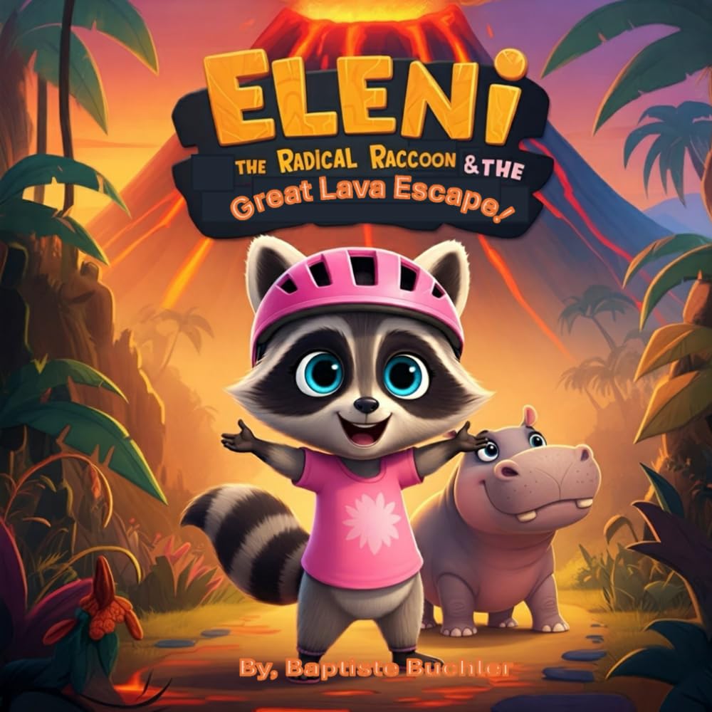 Eleni the Radical Raccoon & the Great Lava Escape! (The Adventures of Eleni the Radical Raccoon)