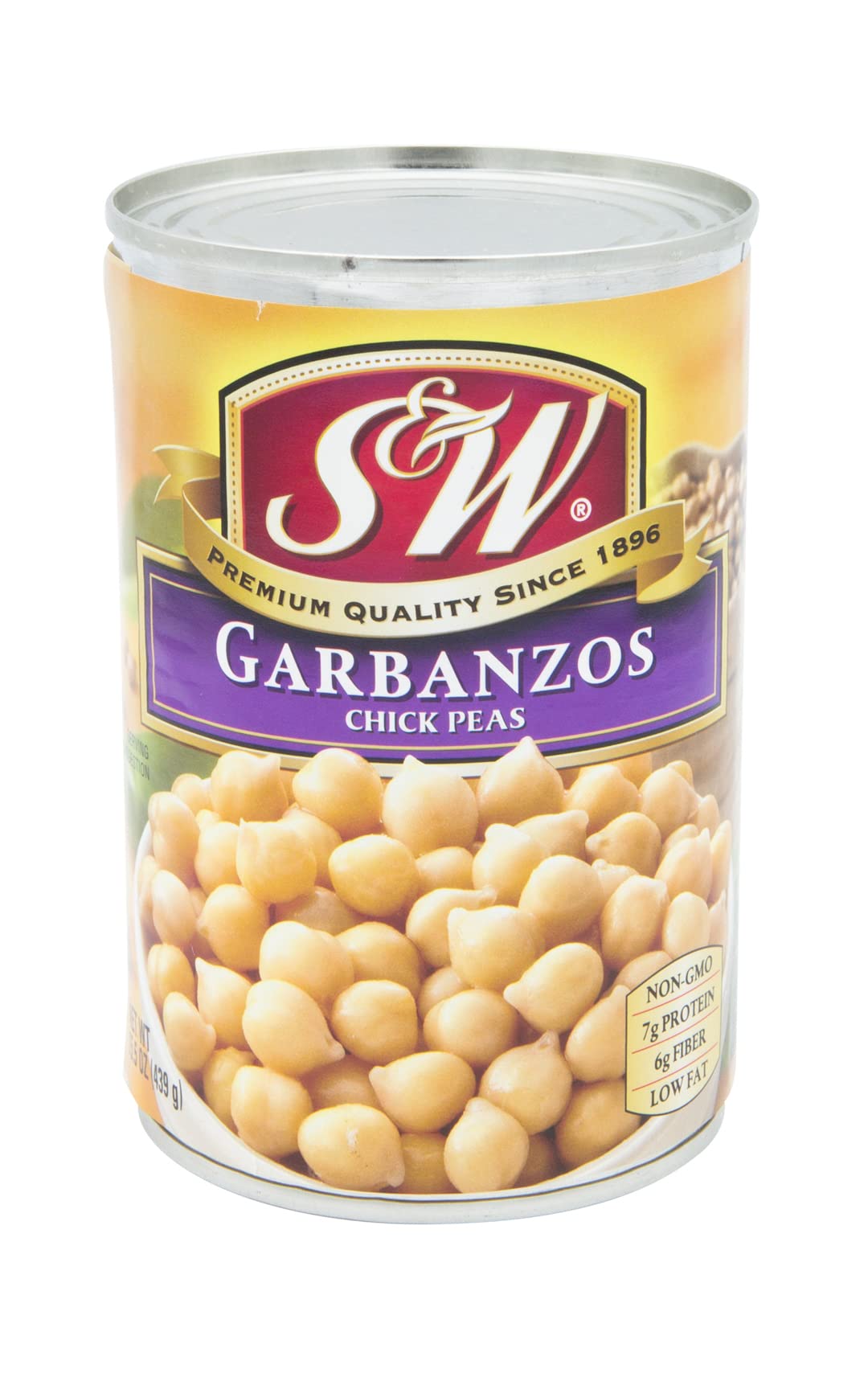 S&W Bean Garbanzo, 15.5 oz