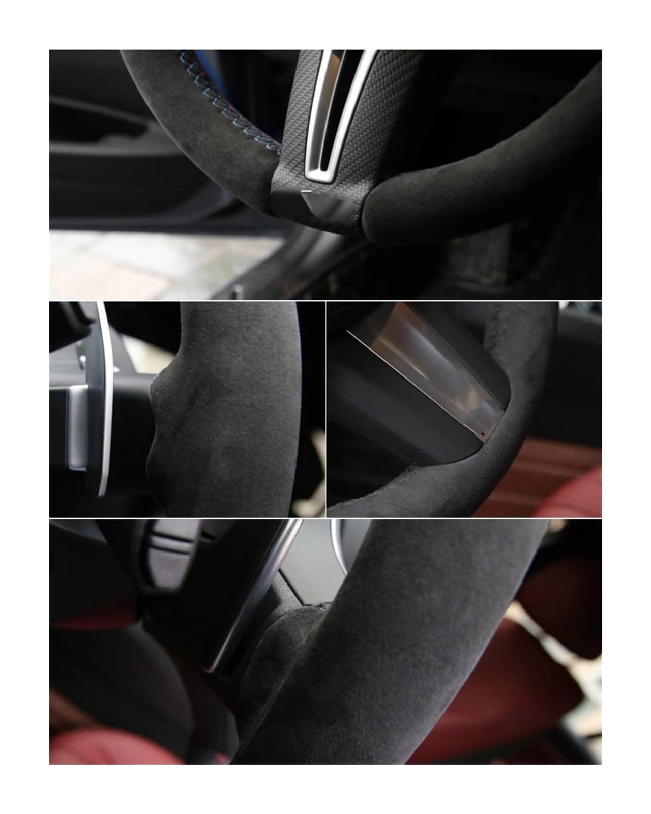 Auto Coprivolante Per BMW Per F85 Per X5 Per F86 Per F33 Per X6 Per F30 Per Sport Antiscivolo Coprivolante Per Auto Personalizzato Coprivolante Protezione (Colore : 4)