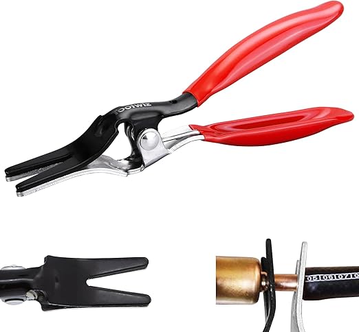 Toolwiz Automobile Hose Removal Pliers, Auto Fuel, and Vacuum Line Tube Hose Remover Pliers, Separator Tools Pipe Repairing Tool for Marine, Oil, Hosepipes Vehicle