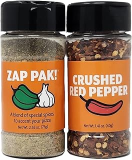 Generic Little Caesar Seasoning's (Combo Pack of Crushed Red Pepper and Zap Pak)