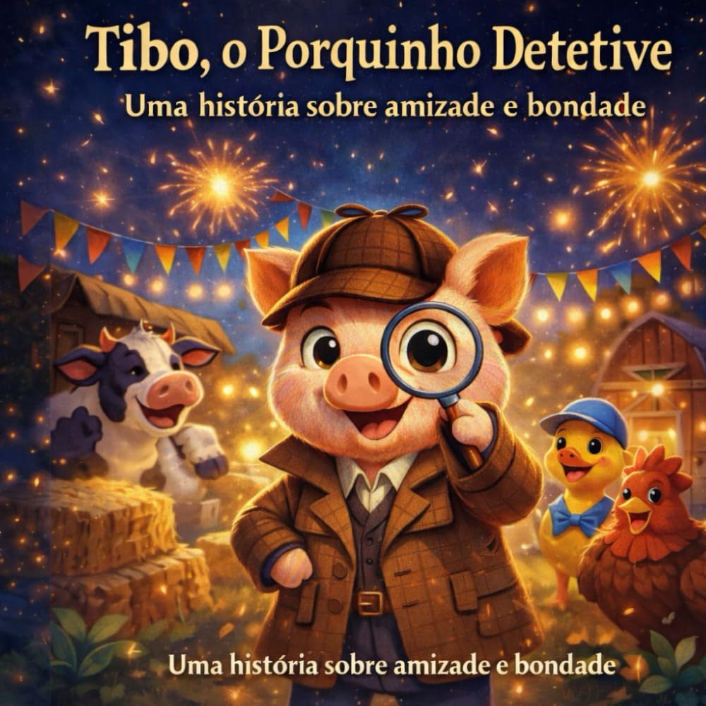 Tipo, o Porquinho Detetive: Uma história sobre amizade e bondade