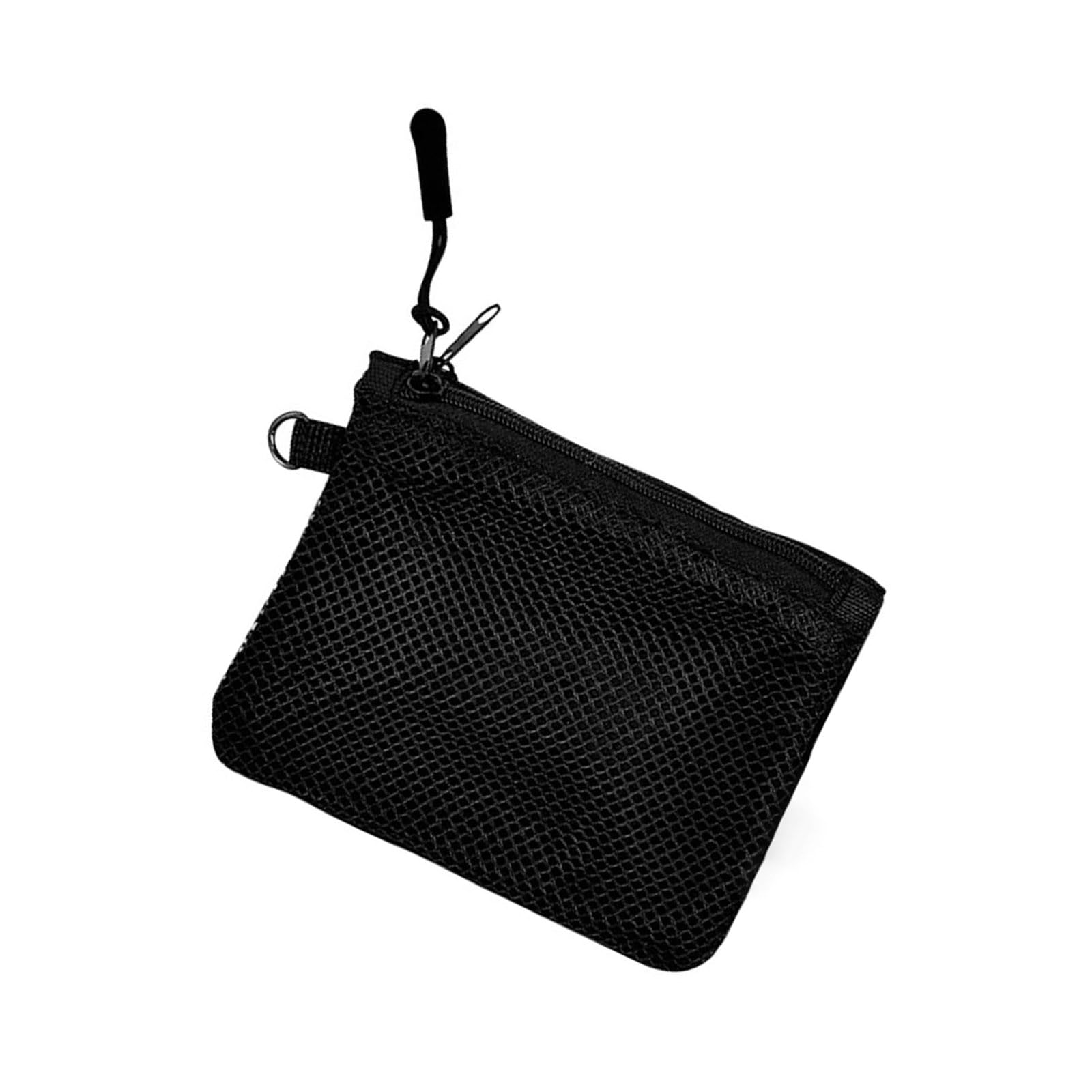 Jazuaiao Miniature Grids Storage Pouches with Double Zippers Pockets for Essential Travel Accessories Carry Solution Sturdy Meshes Travel Organizers