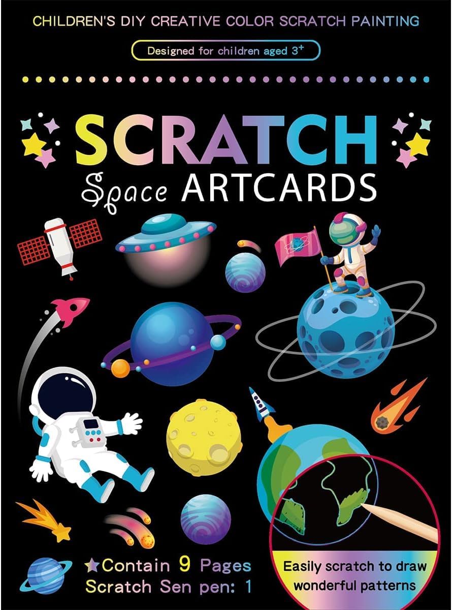See full amazon price history chart for Onlinenest™ Magic Scratch Paper Art, Colorful Magic Drawing Art Book with 3 Scratch Pen for Birthday Halloween Christmas Party Games Projects Kits (Pack of 1) (Space) Onlinenest™ Magic Scratch Paper Art, Colorful Magic Drawing Art Book with 3 Scratch Pen for Birthday Halloween Christmas Party Games Projects Kits (Pack of 1) (Space) (B0D49GXT1J) Amazon Price History, Amazon Price Tracker