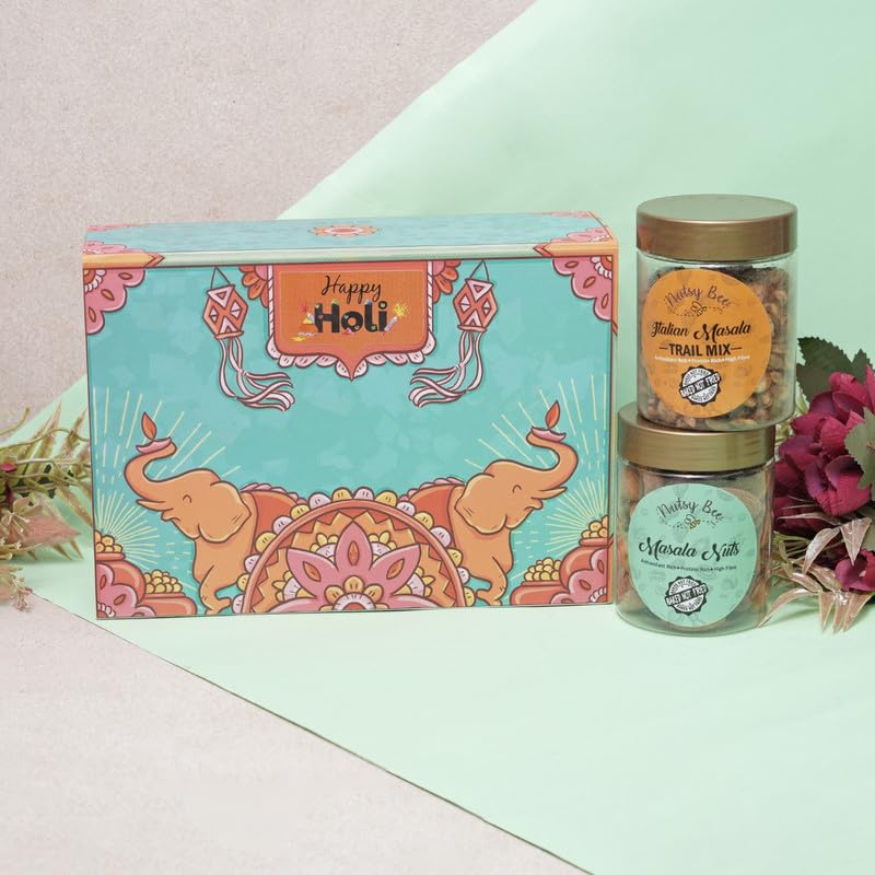 Image of VELVET FINE CHOCOLATES Holi Celebration Treats Box| Festival Gifting | Holi Gifts For Family & Friends