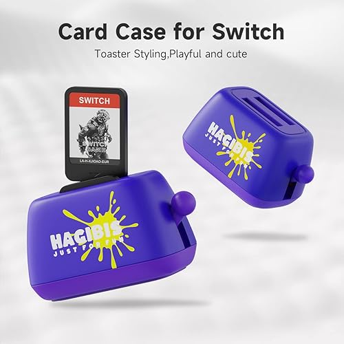 Miniatura 2 de Hagibis Switch Game Card Case for Nintendo SwitchLiteOLED Portable Cute Toaster Switch Game Card Storage Holder with 2 slots Switch Game Cartridge