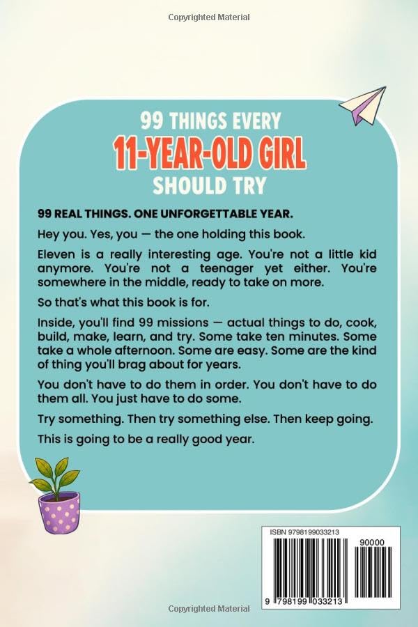 99 Things Every 11-Year-Old Girl Should Try: The Birthday Gift Book of Fun Activities, Real-Life Skills, and Confidence-Building Missions for Tween Girls image 3