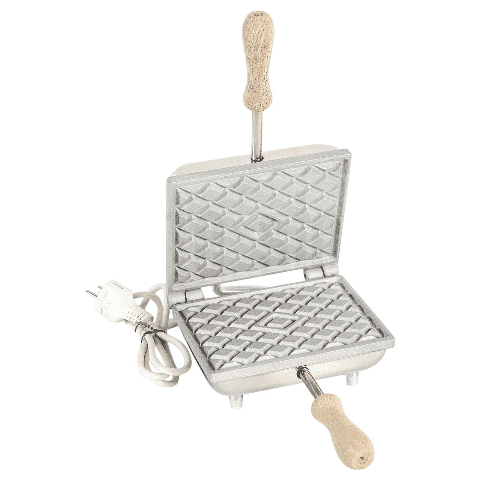 5010200CR Ferratelle Biscottiera Rettangolare, 600 Watt, Cromato