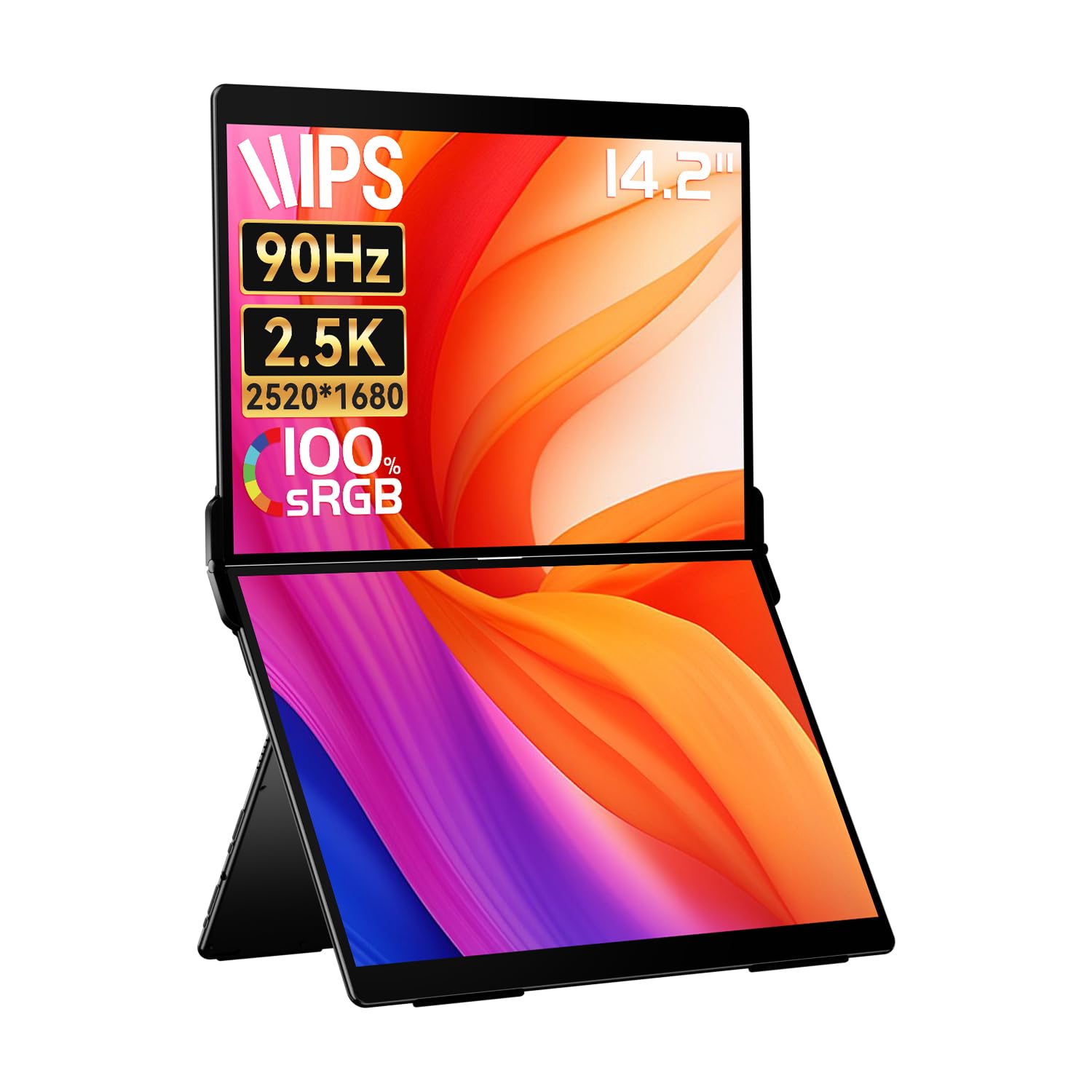 Amazon.co.jp: EHOMEWEI デュアルモニター 14.2インチ ドライバー不要 