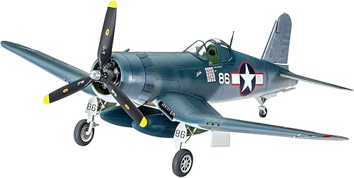 Fighter 3D Puzzles - Kits de modelos de plástico, escala 132 de EE. UU. Vought F4U-1D Corsair Fighter, juguetes para adultos y regalo