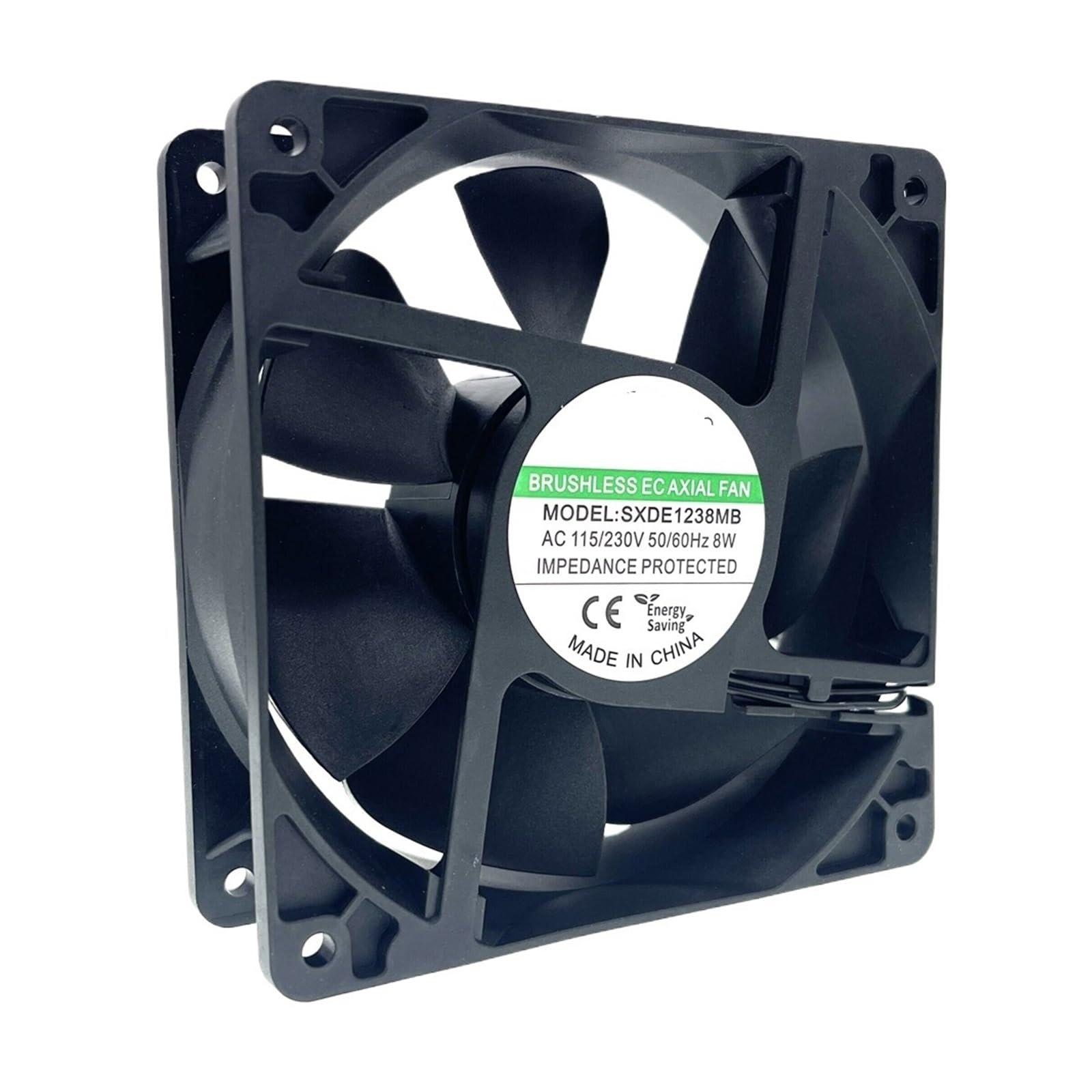 CZVJUKBYP Fan 120mm 12cm 220V 110V 230V 115V AC SXDE12038MB 12038 8W 3000RPM 126CFM