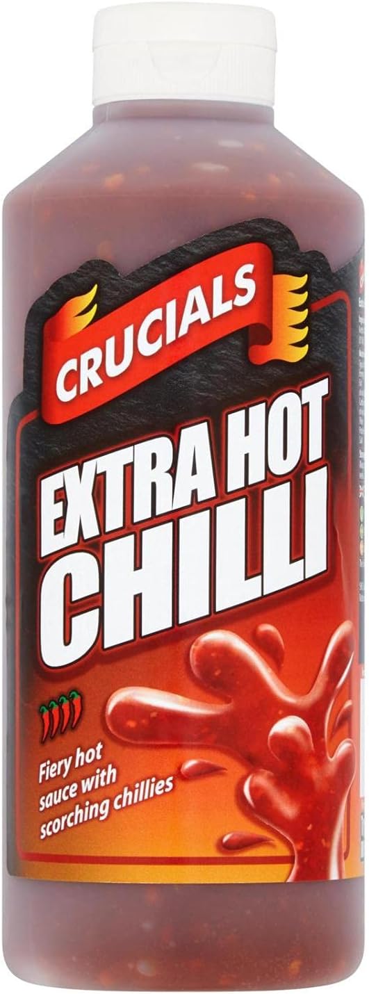 Crucialsエクストラホットチリスクイージーソース500ml、1パック