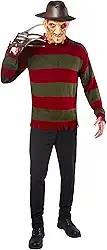 Rubie's Fantasia masculina Nightmare On Elm St Deluxe adulto Freddy suéter, Multicor, GG
