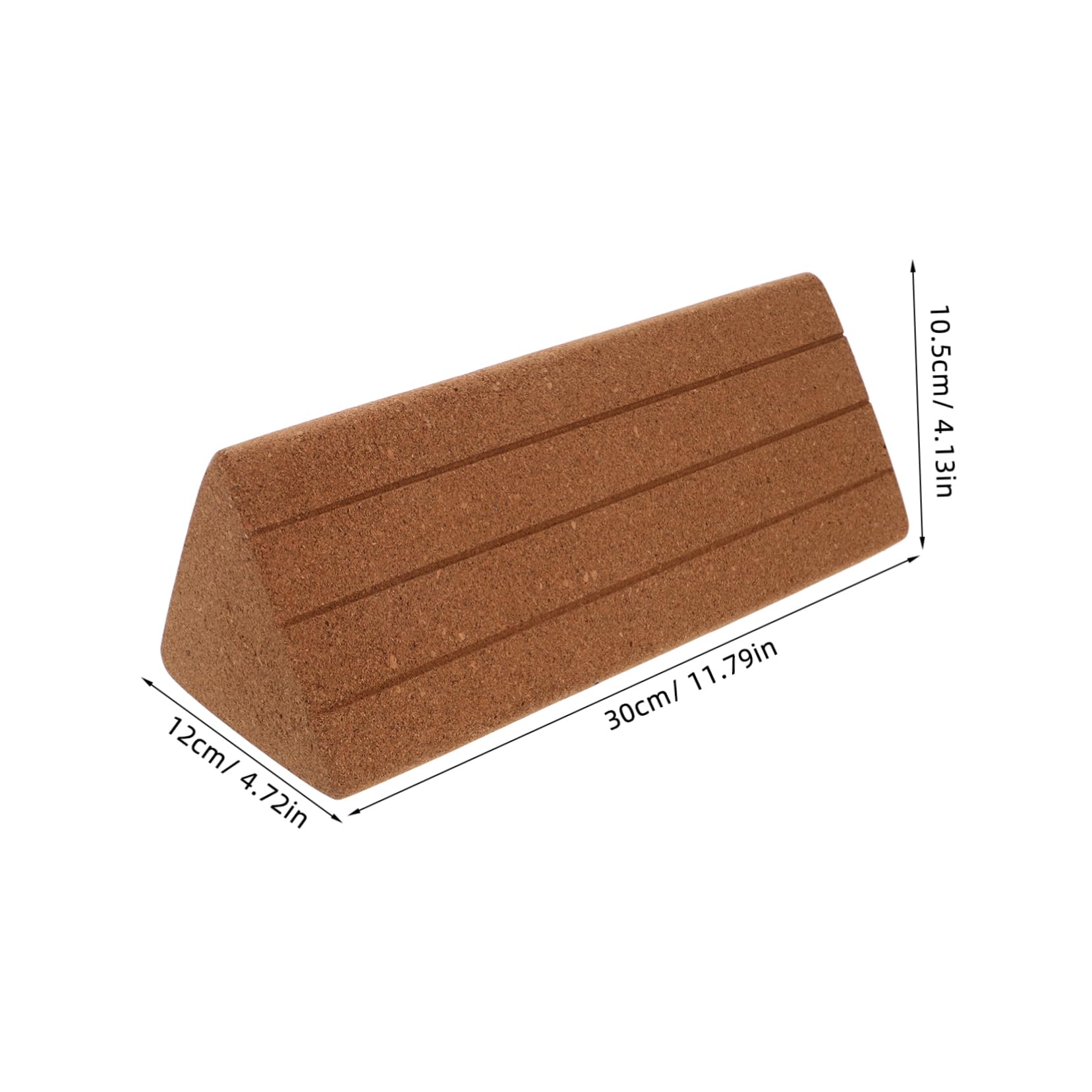 TOYANDONA Triangle Yoga Block Non Slip Foam Brick for Enhanced Stability Targeted Waist Relief Fatigue Alleviation Versatile Yoga Dance Equipment for Home Gym Workouts