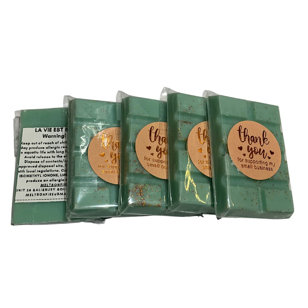 Meltsonfire Light Wax Melts – 5 X Snap Bars Designer Inspired Highly Scented Soy Wax Melt - Made In Uk (Daisy)