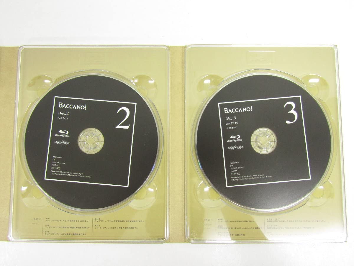 Amazon.co.jp: アニメ BACCANO! バッカーノ 完全生産限定 Blu-ray disc 