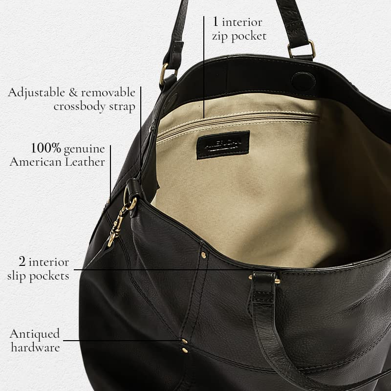 Bolso Tote Grande Lolo - Cuero Americano Premium miniatura 7