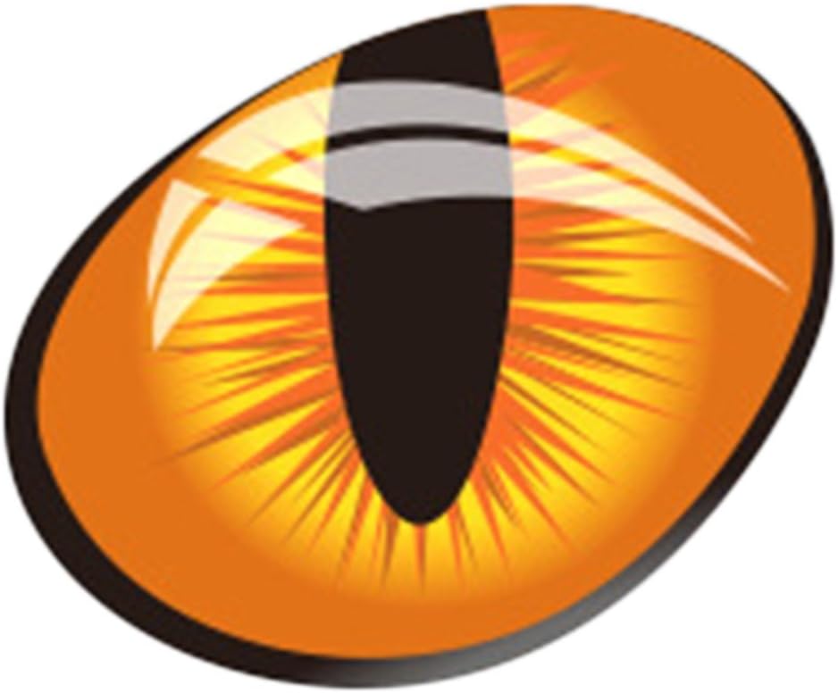 1PC Initial Cat Eyes Motorcycle Personality Reflective Stickers Cars Decals Waterproof Sunscreen