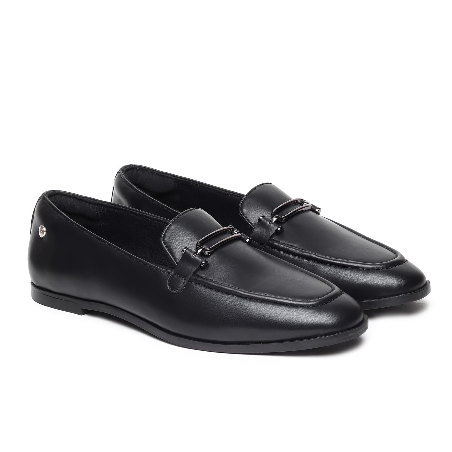 Bliss 001 Slip-on Loafers for Women | Comfortable & Stylish Flat | Fashion Moccasins with Footpharma Footbed | Perfect for Casual, Formal Shoe