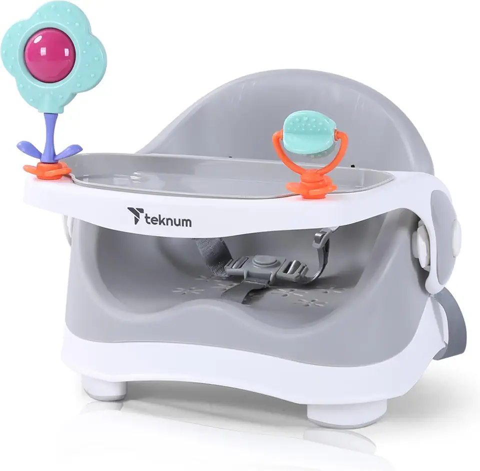 Teknum Portable Booster Chair - Grey