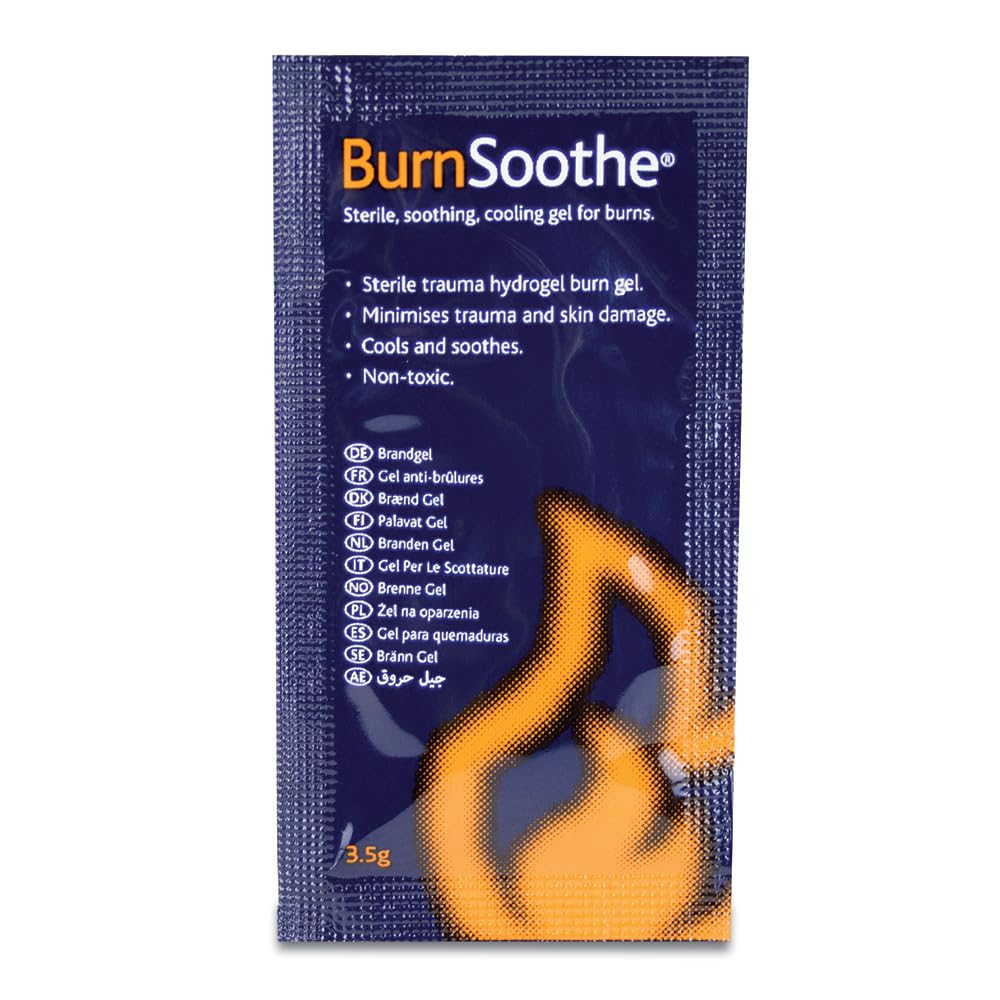 Reliance Medical 3.5 g Burnsoothe/Reliburn Burn Blot Sachet - Box of 25