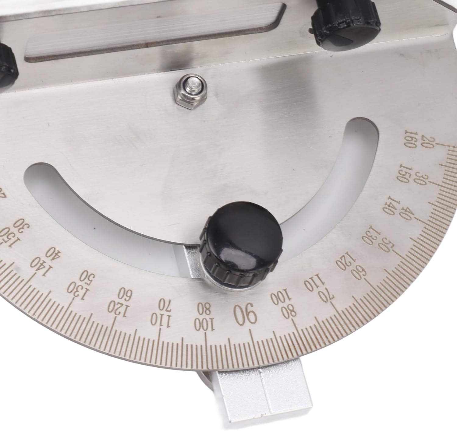 Aluminum Protractor and Angle Gauge, Aluminum Alloy Angle Finder Ruler Construction Protractors Woodworking Ruler Angle Measure Tool with Backstop for Carpenters & Woodworking