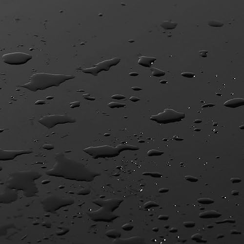 Miniatura 9 de Yaheetech Mesita de noche alta con 2 cajones y 1 cubo, mesita de noche de 29 pulgadas de alto, armario de almacenamiento de madera, mesa auxiliar de