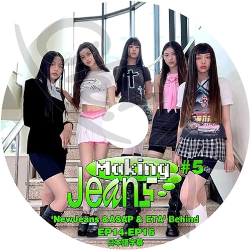 K-POP DVD j[W[ Making Jeans #5 ASAP&ETA Behind EP14-EP16 {ꎚ KPOP DVD