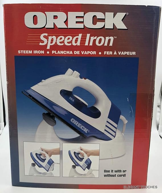 ORECK , NEWEST MODEL " SPEED IRON XL " 1350 WATTS