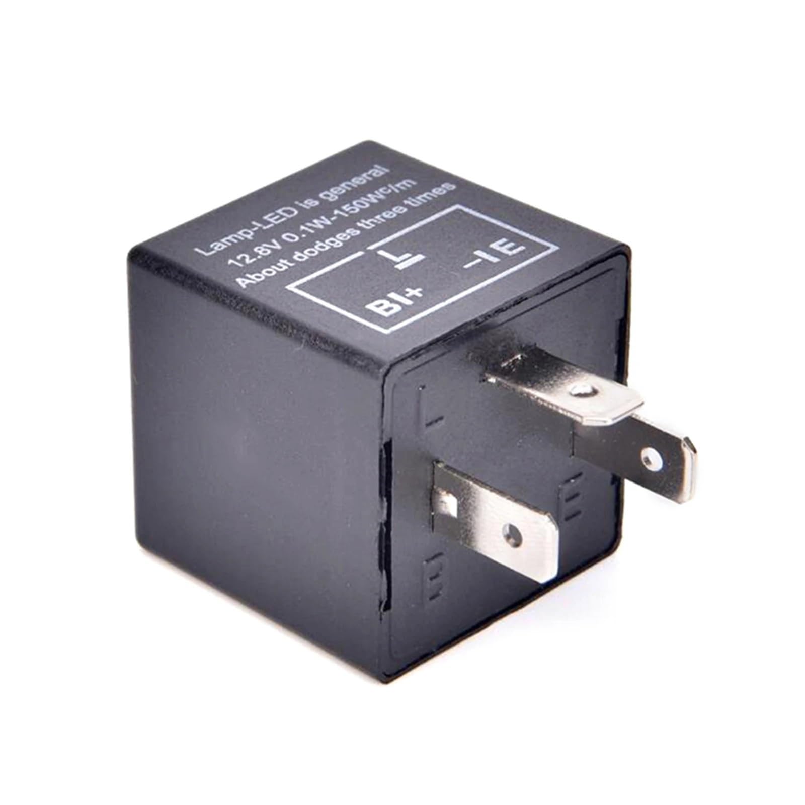 CF14 CF13 JL-02 3-pinowy przekaźnik kierunkowskazu LED do kierunkowskazu Hyper Flash Fix Przekaźnik LED 12 V do akcesoriów samochodowych i motocyklowych(CF14KT)