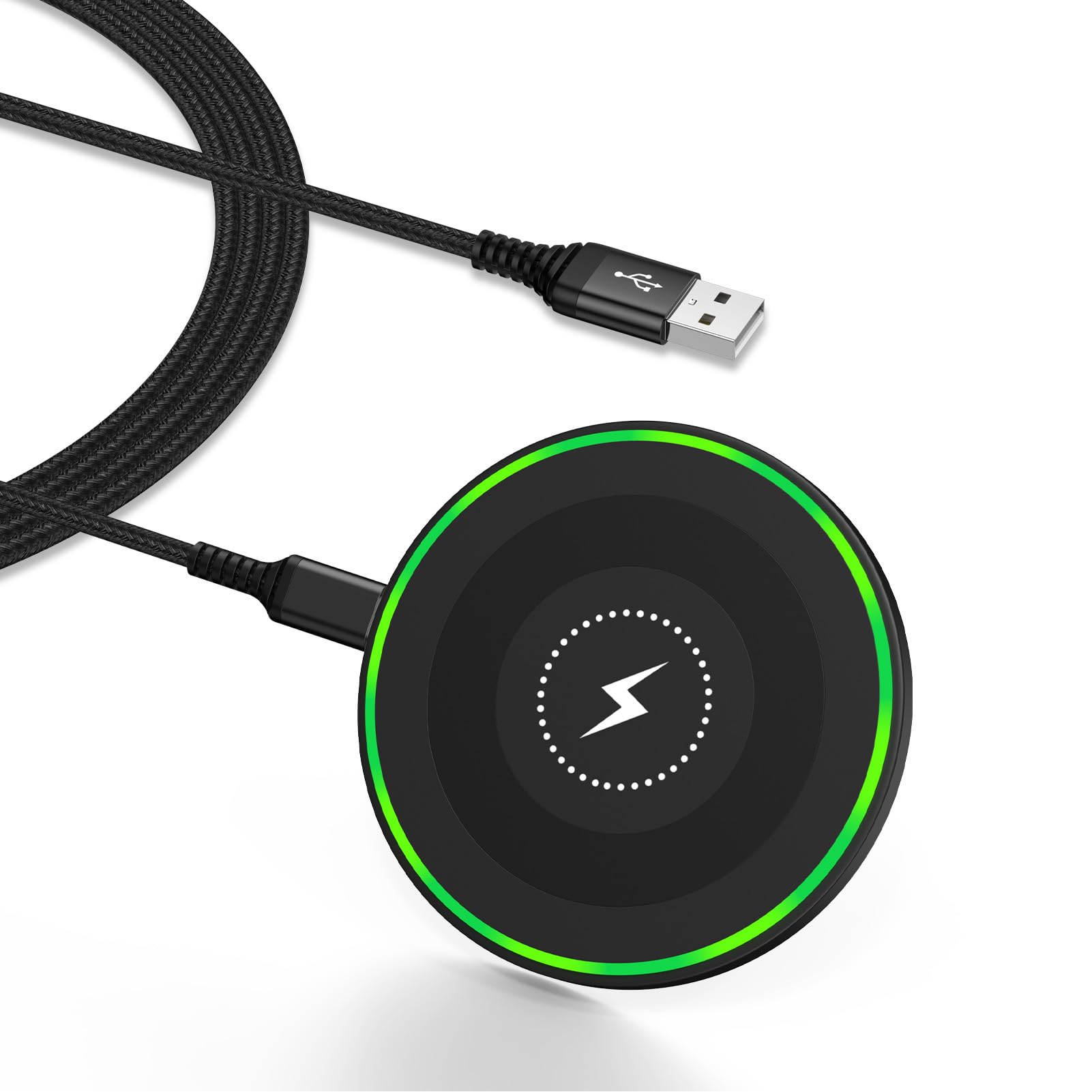 Android Phone Charger Samsung S24FE/S24/S25 Ultra Wireless Charging Pad Phone Station Fast Charging for Samsung Galaxy S24 S25 Plus S23 Ultra S23FE S22 Ultra S21 S20, iPhone 16 15 Pro Max, Pixel 9 Pro