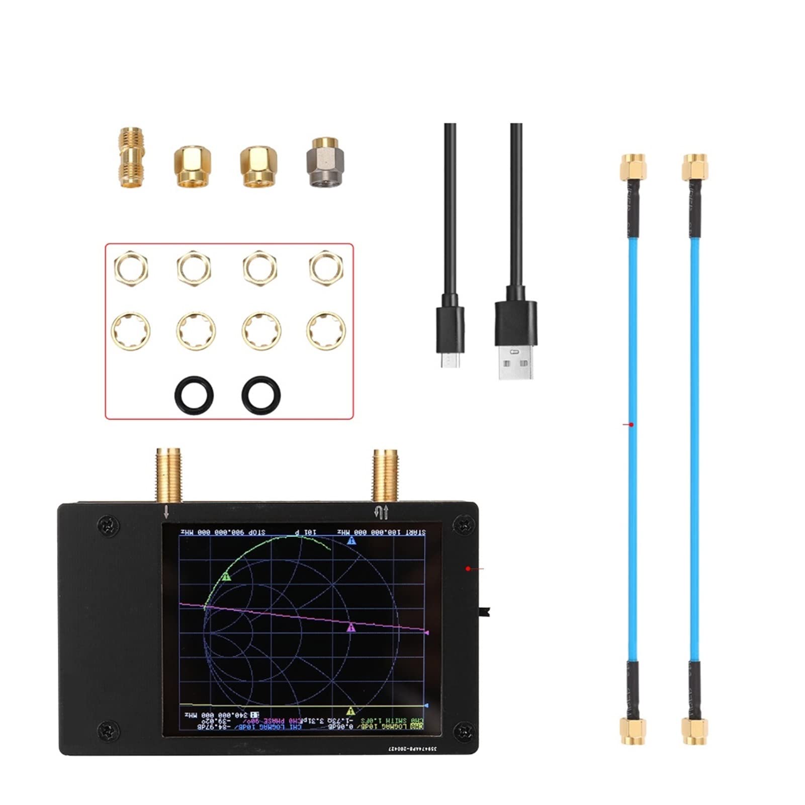Buy VNA Antenna Analyzer V2 Vector Network Analyzer Digital Nano VNA