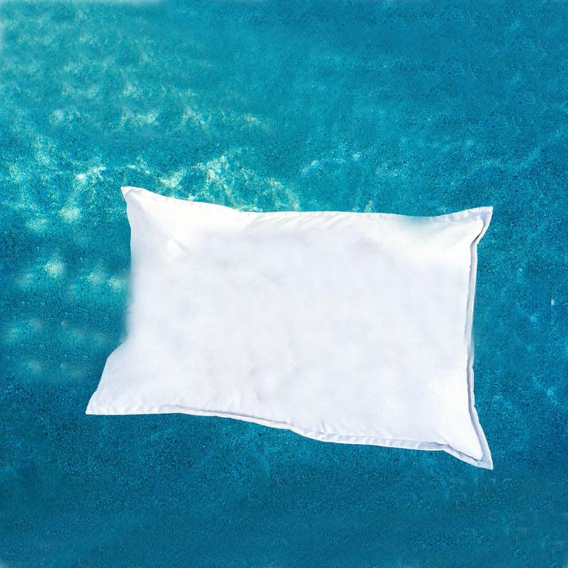 Pouffe Géant Interieur Pouf Géant De Jardin Extra Large Chaise De Plage Extérieur Résistant À l'eau Flottant pour Piscine Grand Pouf De Jeu (sans Remplissage),Blanc,180 Cm * 140 Cm