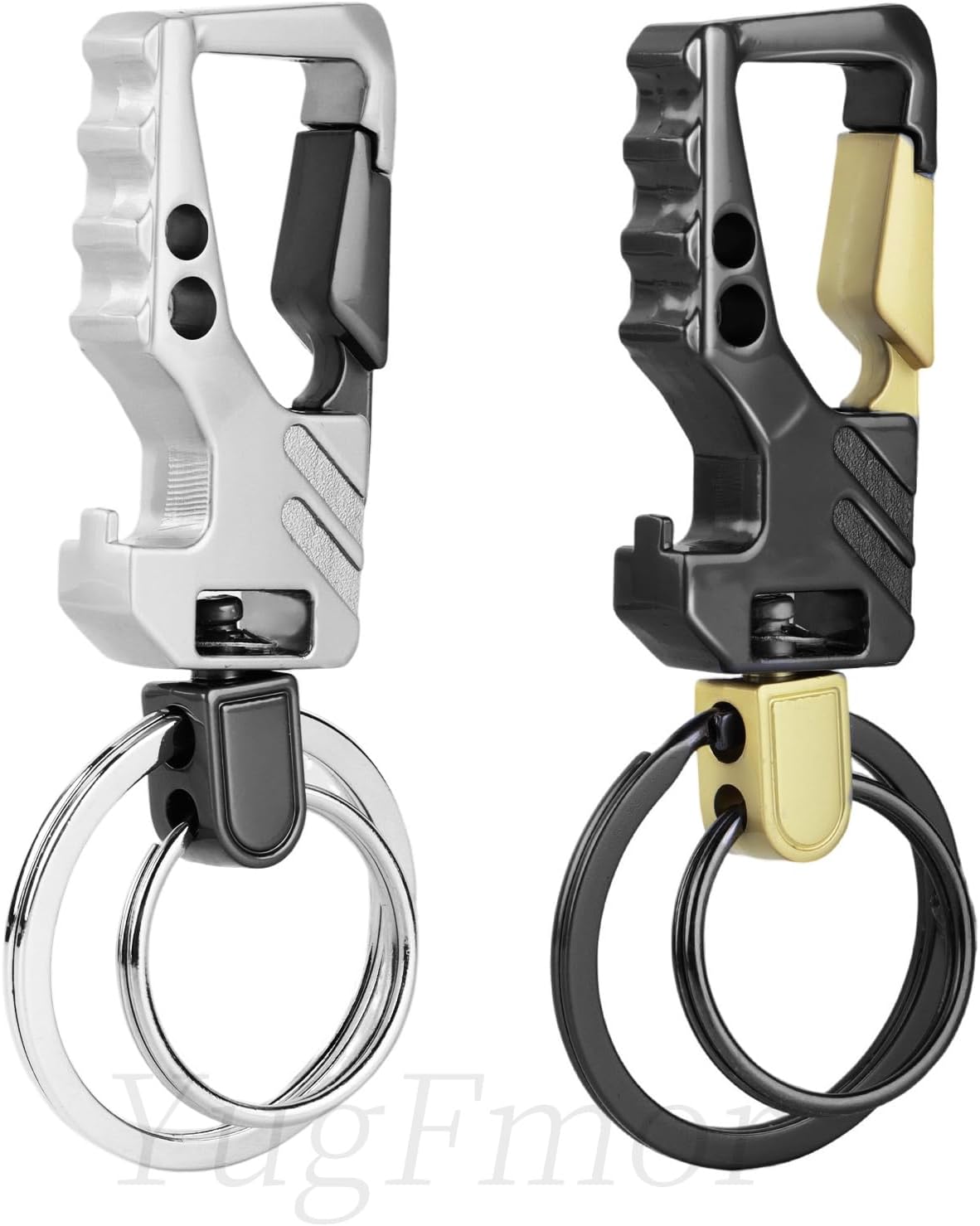 Amazon.com: YugFmor 2 Pcs Car Key Chains For Car Keys Bottle Opener ...