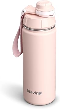 1 Hand Leak-Proof Sızdırmaz Çelik Termos 500 Ml Icy Pınk ST-222
