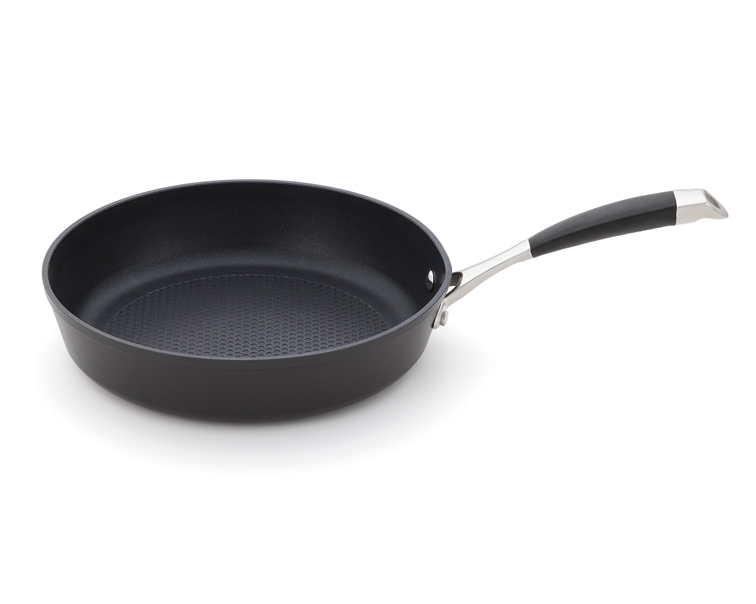 Stellar Verve 26cm Non-Stick Frying Pan, Induction Suitable, Oven and Dishwasher Safe, Geoform Double-Layer Non-Stick, Anti-Slip and Stay Cool Grip Handles