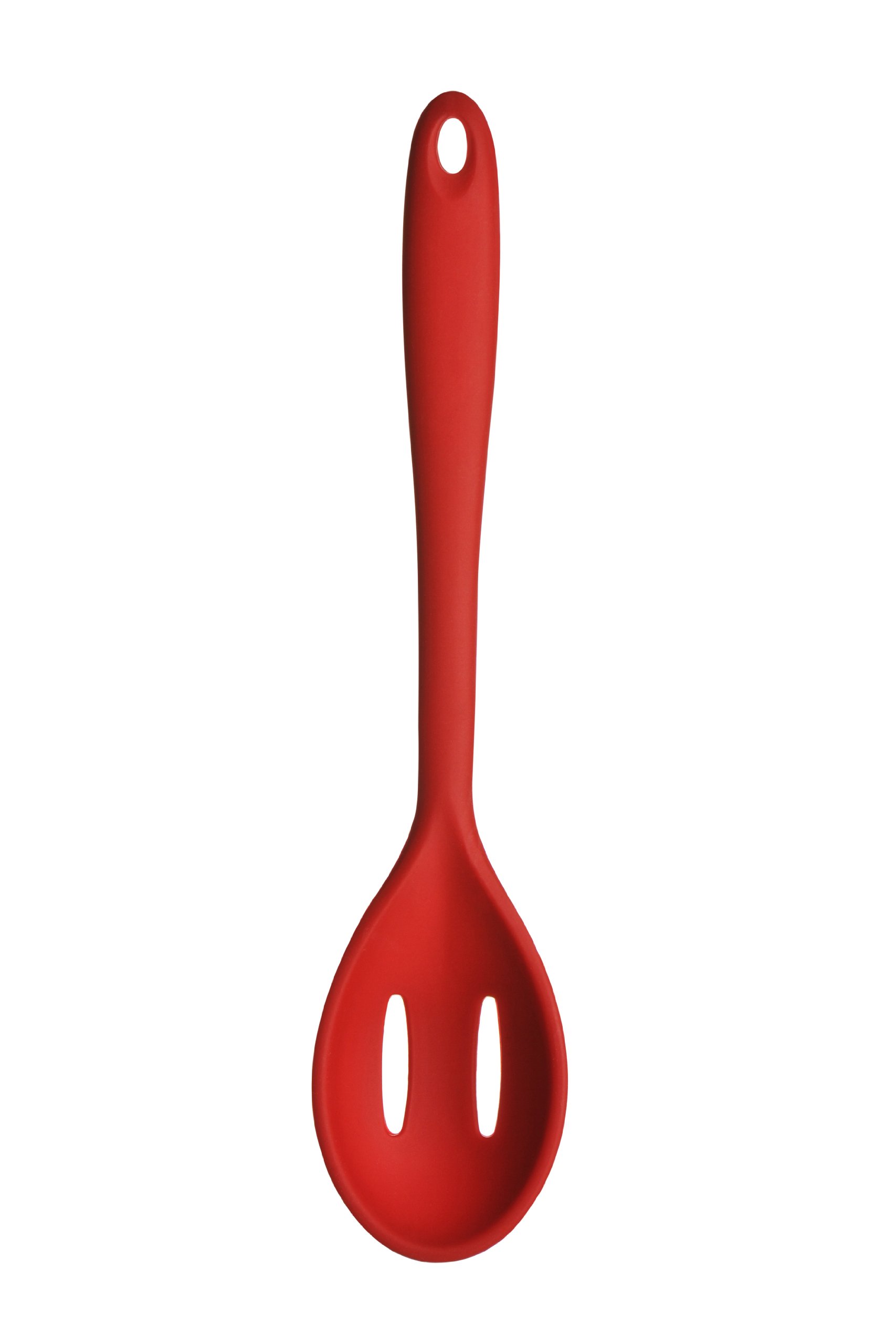 Premier Housewares Zing Silicone Slotted Spoon - Red