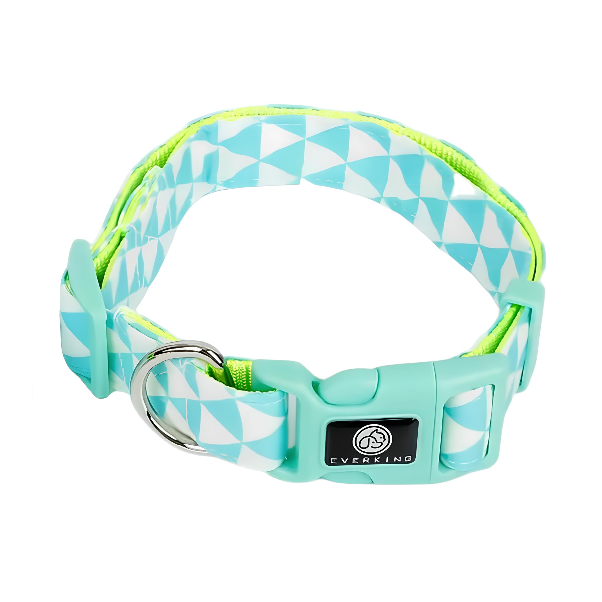 BarknBow Store Printed Dog Collar, Super Comfortable Padded & Fashionable, Soft Polyester Material Easily Adjustable, Strong and Durable Collar, Available in Small, Medium and Large Size, Green (B0CD7XK46Q) Amazon Price History, Amazon Price Tracker